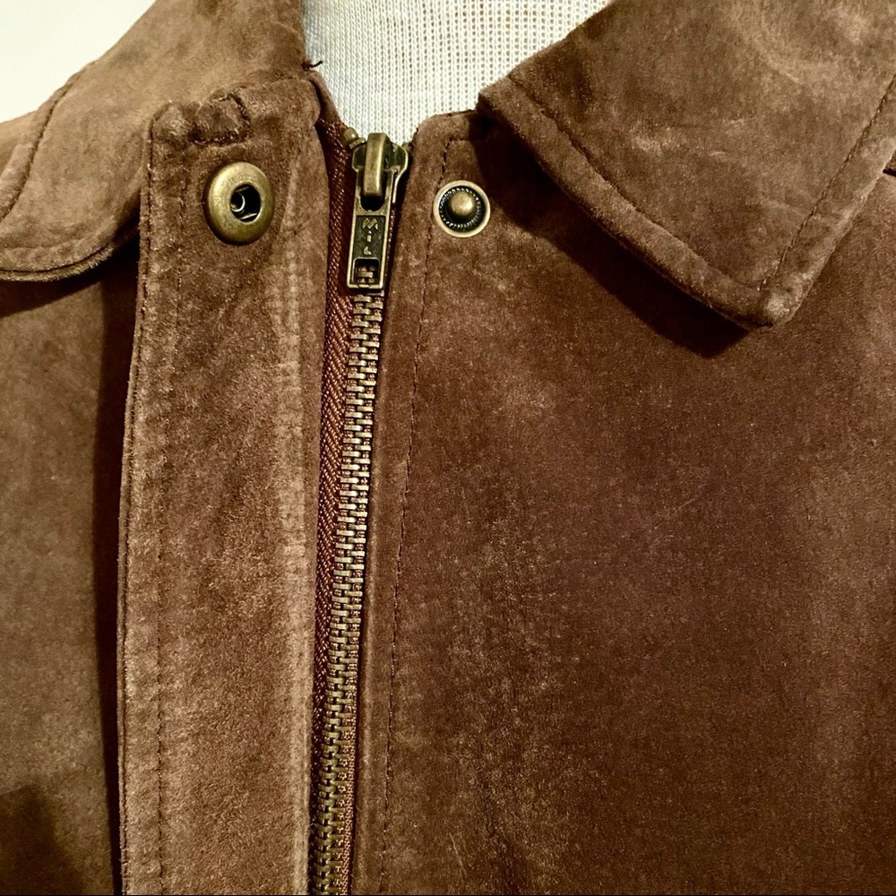 Washable Real Suede Jacket